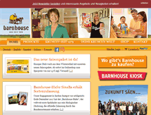 Tablet Screenshot of barnhouse.de